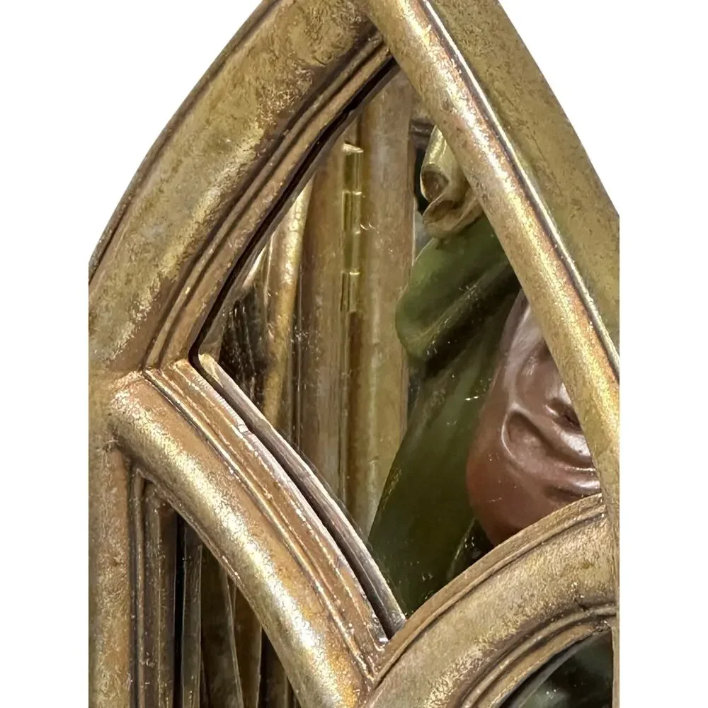 Holy Family Nativity Set Folding Mirror Screen Costco Art #529529